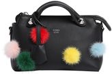 Thumbnail for your product : Fendi Mini By The Way Bag W/ Mink Fur Pompoms