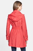 Thumbnail for your product : Cole Haan Double Breasted Packable Metallic Trench Coat