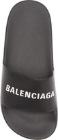 Thumbnail for your product : Balenciaga Kids' Logo Pool Slide Sandal