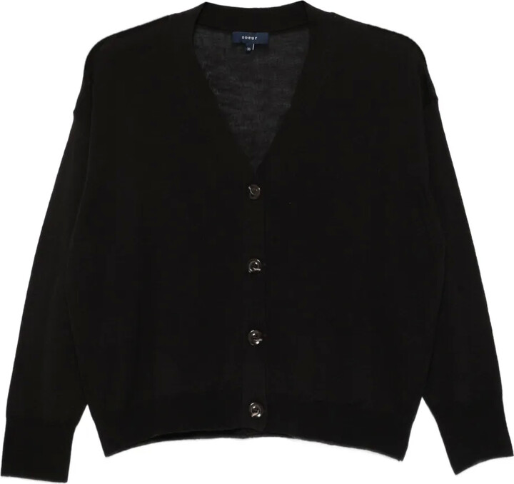 soeur Idem button-front V-neck cardigan
