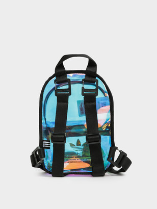 adidas Iridescent Mini Backpack in Clear