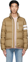 Thumbnail for your product : Moncler Brown Down Delaume Jacket