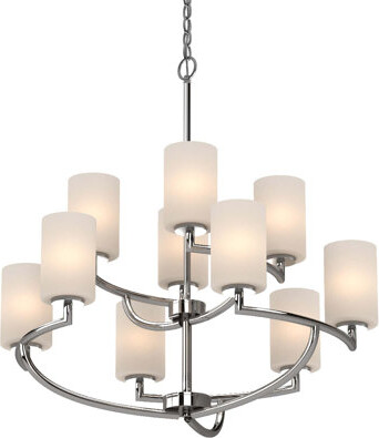 Breakwater Bay Singh 10-Light Shaded Chandelier