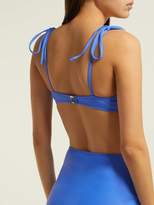 Thumbnail for your product : Araks Myriam Bikini Top - Womens - Blue
