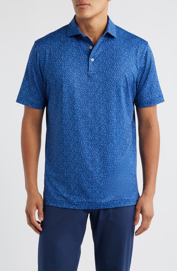 Peter Millar Outlaw Southwest Print Performance Jersey Polo