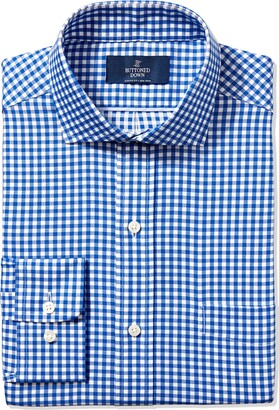 Buttoned Down Men's Classic Fit Cutaway-Collar Non-Iron Dress Shirt