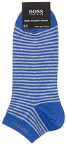Thumbnail for your product : HUGO BOSS Striped Marc trainer socks