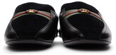Thumbnail for your product : Gucci Black Suede GG Supersofty Slip-On Loafers