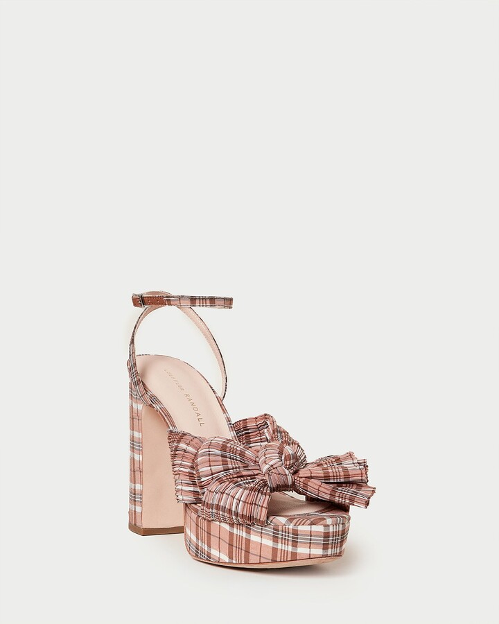 Loeffler Randall Natalia Pearl/Rhinestone Platform Bow Heel Best Deals & Sales - November 2022 