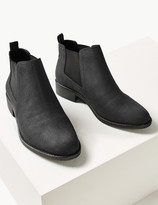 Thumbnail for your product : Marks and Spencer Wide Fit Chelsea Block Heel Ankle Boots
