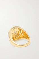 Thumbnail for your product : State Property Aebi 18-karat Gold Diamond Signet Ring - 3