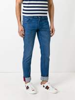 Thumbnail for your product : Gucci Web trim jeans