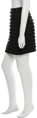 Michael Kors Fringe-Accented Mini Skirt