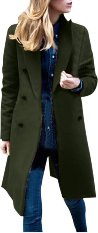 ladies wool coat