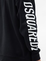 Thumbnail for your product : DSQUARED2 Logo-print Cotton-jersey Sweatshirt - Black