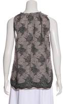 Thumbnail for your product : L'Agence Sleeveless Silk Blouse