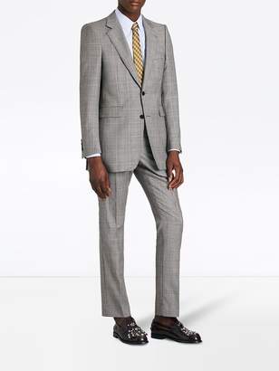 Burberry Slim Fit Prince of Wales Check Wool Cashmere Suit