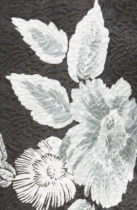 St. John Women's Textured Floral Print Tunic