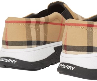 Burberry Kids Vintage Check Sneakers
