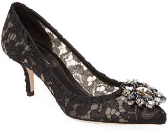 Dolce & Gabbana Women's Mid Heel Pump
