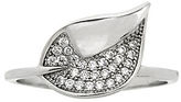 Thumbnail for your product : JCPenney city x city Cubic Zirconia Pavé Leaf Bypass Ring