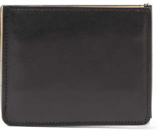 Maison Margiela Leather Trifold Wallet - Black