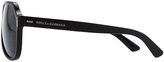 Thumbnail for your product : D&G 1024 D&G Plastic Aviator Sunglasses, Black
