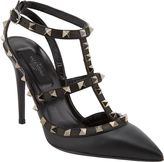 Thumbnail for your product : Valentino Rockstud Slingback Pumps-Black