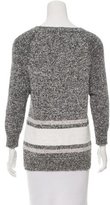 Thumbnail for your product : Derek Lam 10 Crosby Patterned Long Sleeve Sweater