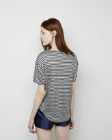 Thumbnail for your product : Organic by John Patrick striped short sleeve tee