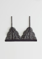 Thumbnail for your product : And other stories Scalloped Edge Lace Bralette