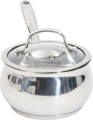 TJMAXX 2Qt Stainless Steel Prestige Sauce Pan With Lid