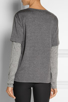 Thumbnail for your product : Theory Theory+ Dubletee 2 layered jersey top