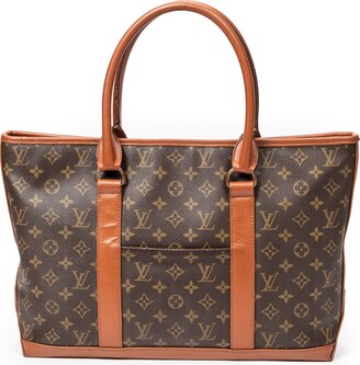 Louis Vuitton Stamp Bag Brown Suede Handbag (Pre-Owned) - ShopStyle