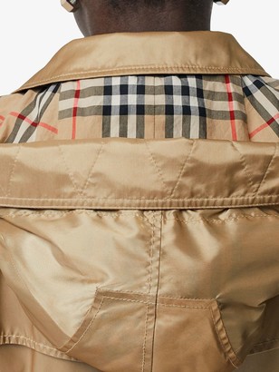 Burberry Detachable Hood Trench Coat