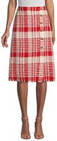 Thumbnail for your product : Escada Reeat Fringe Tweed Skirt