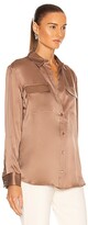Thumbnail for your product : Equipment Signature Top in Brown