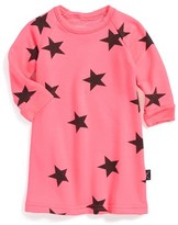 Thumbnail for your product : NUNUNU Stars Sweatshirt Dress (Baby Girls)