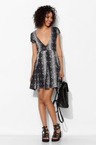 Thumbnail for your product : Style Stalker Stylestalker Unrequited Snakeskin Fit + Flare Dress