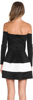Thumbnail for your product : Boulee Marilyn Off shoulder Techno Dress