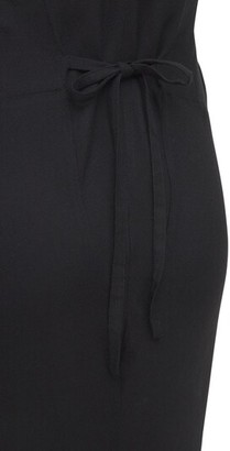 ワンピース Ann Demeulemeester SOFIA LONG SLEEVELESS DRESS Ann Demeulemeester Sofia Wool & Silk Jersey Long Dress