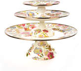 Thumbnail for your product : Mackenzie Childs MacKenzie-Childs Large Morning Glory Pedestal Platter