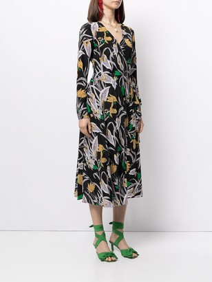 Diane von Furstenberg Tilly botanical-print dress