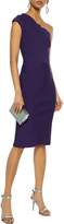 Thumbnail for your product : Roland Mouret Brattle One-shoulder Stretch-knit Dress