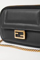Thumbnail for your product : Fendi Easy 2 Baguette Leather Shoulder Bag - Black