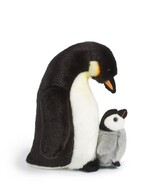 Thumbnail for your product : Living Nature Penguin with Baby Chick Plush Toy