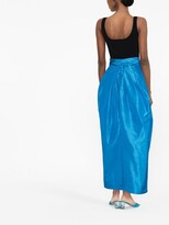 Thumbnail for your product : Christopher John Rogers Floor-Length Silk Skirt