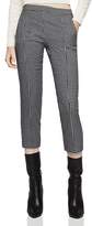 Thumbnail for your product : BCBGeneration Slim Cropped Plaid Pants