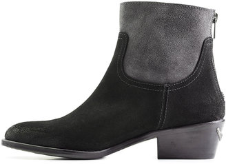 Zadig & Voltaire Two-Tone Suede Ankle Boots