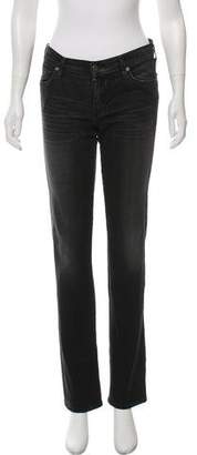 Citizens of Humanity Mid-Rise Straight-Leg Jeans